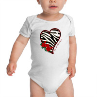 Zebra Love Baby Bodysuit | Artistshot