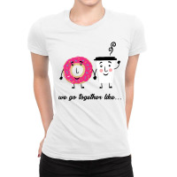 We Go Together Like... Ladies Fitted T-shirt | Artistshot