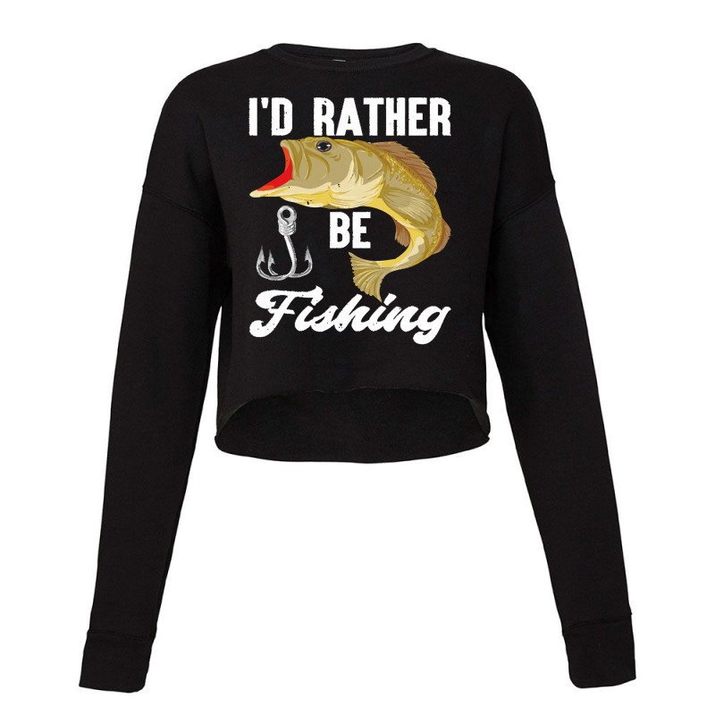 Fishing T  Shirt Fisherman Angle Fish Lover Funny Fishing T  Shirt Cropped Sweater by osvaldo8495 | Artistshot