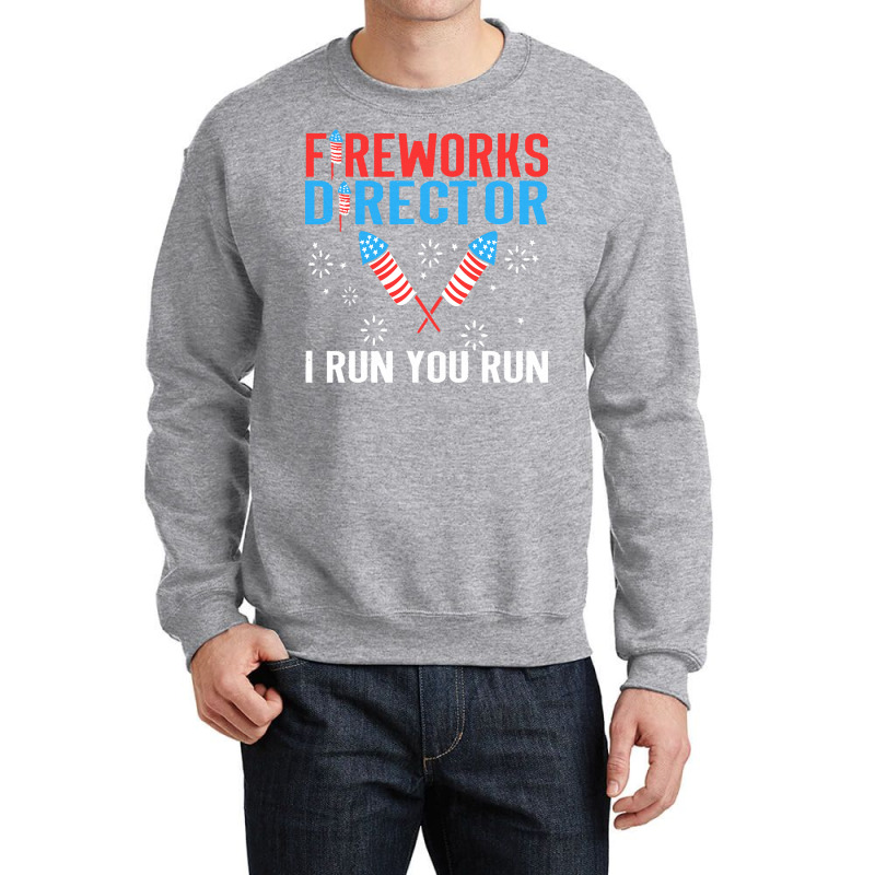 Independence Day T  Shirt Fireworks Director Crewneck Sweatshirt by omerschmitt929 | Artistshot