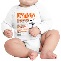 Understanding Engineers Long Sleeve Baby Bodysuit | Artistshot