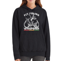 Fishing T  Shirt Fly Fishing Whisperer, Fish Angling Fisherman T  Shir Vintage Hoodie | Artistshot