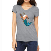 King Triton Women's V-neck T-shirt | Artistshot