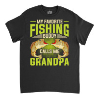 Fishing T  Shirt Hobby Fisher Angle Fish Grandpa Fathers Day Fisherman Classic T-shirt | Artistshot