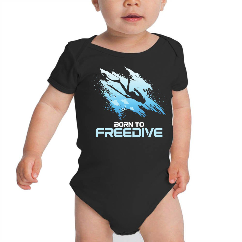 Swimming T  Shirt Freediving Freediver Scuba Diving Diver Underwater O Baby Bodysuit by darrengorczany780 | Artistshot