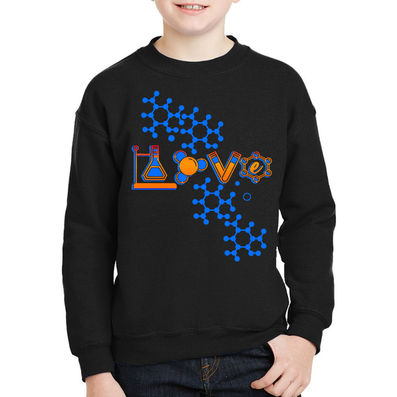 Chemistry T  Shirt Love Chemistry Science Laboratory Medicine Pharmaci Youth Sweatshirt | Artistshot