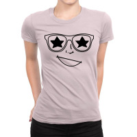 Smiling Star Ladies Fitted T-shirt | Artistshot