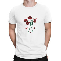 Ad Boys Club Red Roses Aesthetic Soft Grunge Punk Goth Eboy T-shirt | Artistshot