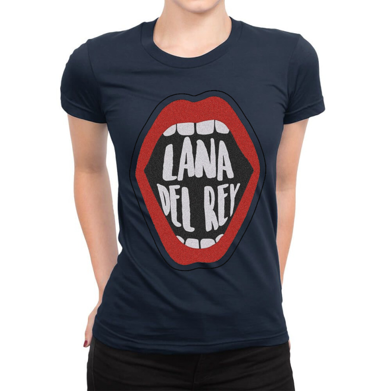 Rock N Roll Music Ladies Fitted T-Shirt by zig street | Artistshot