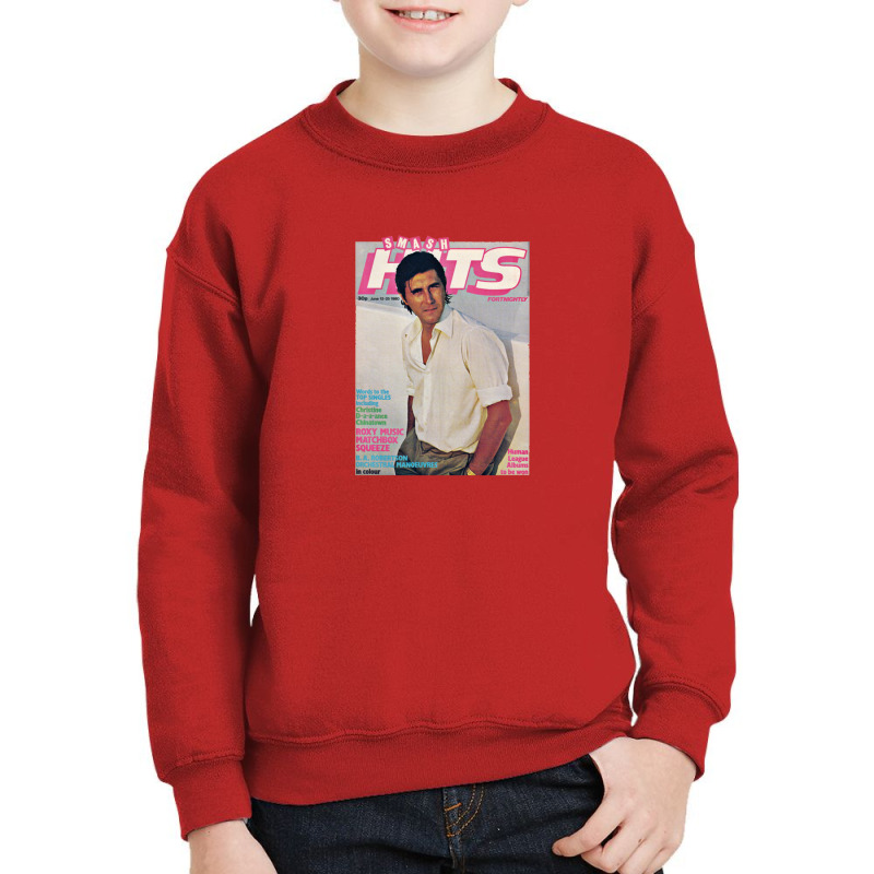 Smash Hits Bryan Ferry Cover ,  Bryan Ferry Youth Sweatshirt | Artistshot