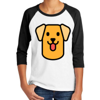 Emot Dog Dog Youth 3/4 Sleeve | Artistshot