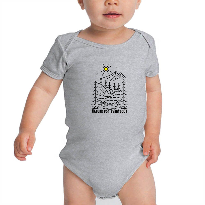 Nature For Everybody Baby Bodysuit by manishjyotistore | Artistshot