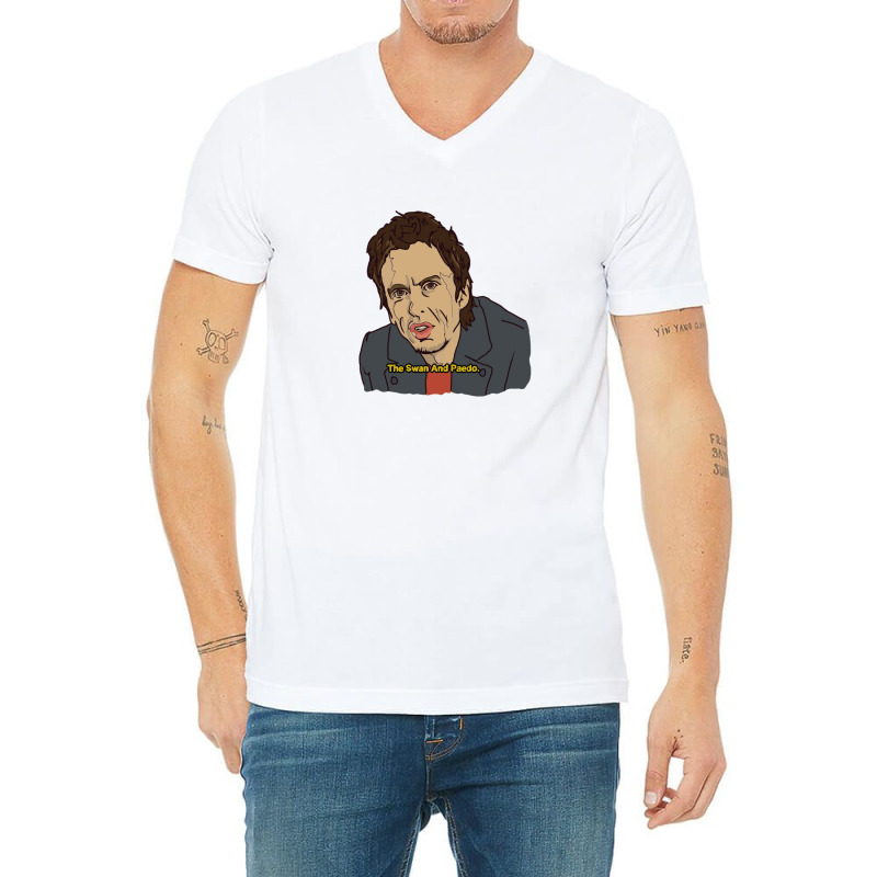 Super Hans Peep Show Fanart Design  , Peep Show V-Neck Tee by wardiyatre | Artistshot