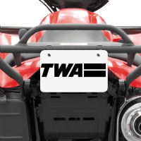 Twa Vintage Atv License Plate | Artistshot