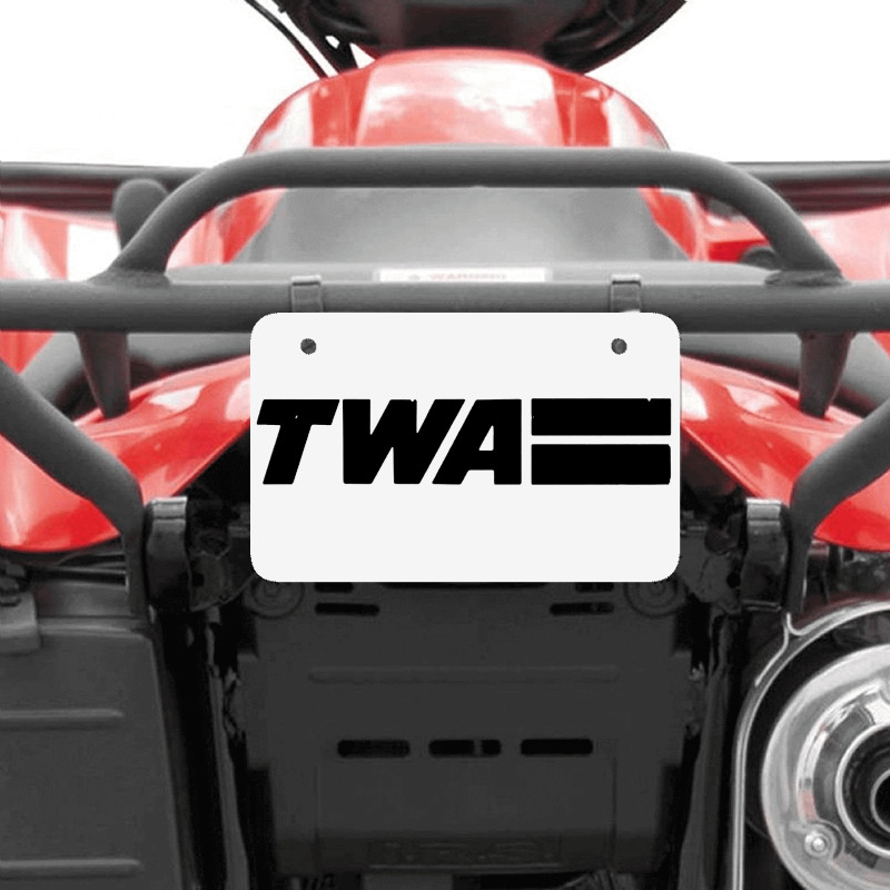 Twa Vintage Atv License Plate | Artistshot