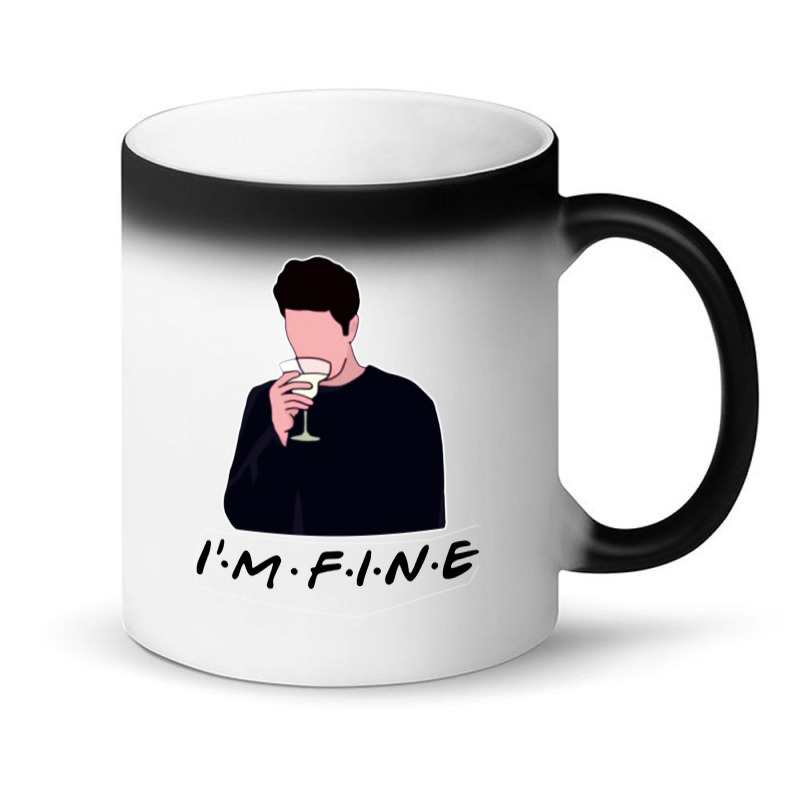 Friends I’m Fine Ross Geller Lovers Magic Mug | Artistshot