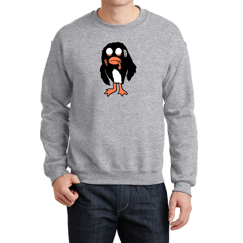 Zombie Penguin Crewneck Sweatshirt | Artistshot