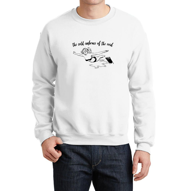 The Cold Embrace Of The Void Crewneck Sweatshirt by wardiyatre | Artistshot