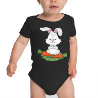 Yoga Gift For Women T  Shirt Rabbit Yoga Lover Women Meditating Gift B Baby Bodysuit | Artistshot