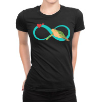 Turtle T  Shirt Infinity Love Sea Turtle Lover Ocean Animal Turtle T Ladies Fitted T-shirt | Artistshot