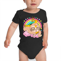 Animal T  Shirt Cute Sloth Magical Unicorn Slothicorn Lazy Animal T  S Baby Bodysuit | Artistshot