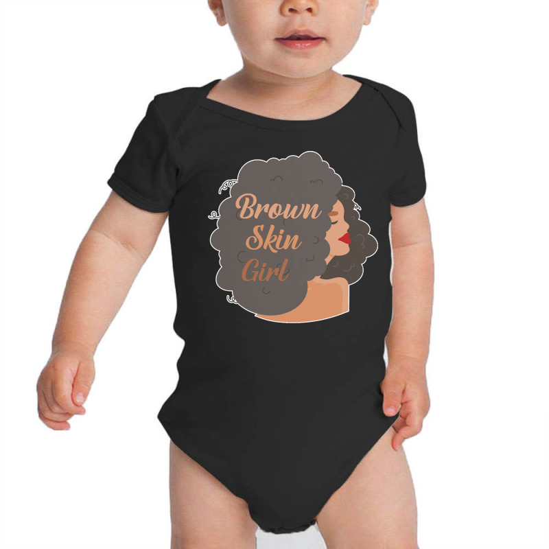 Juneteenth T  Shirt Brown Skin Girl Black Melanin Juneteenth T  Shirt Baby Bodysuit by matildeschuppe671 | Artistshot