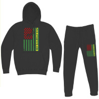 Juneteenth Flag Wavy T  Shirt Juneteenth Flag T  Shirt Hoodie & Jogger Set | Artistshot