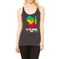 Juneteenth Gifts T  Shirt A Combination Of The Words Racerback Tank | Artistshot