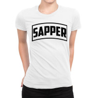 Sapper Tab   Combat Engineer T Shirt Ladies Fitted T-shirt | Artistshot