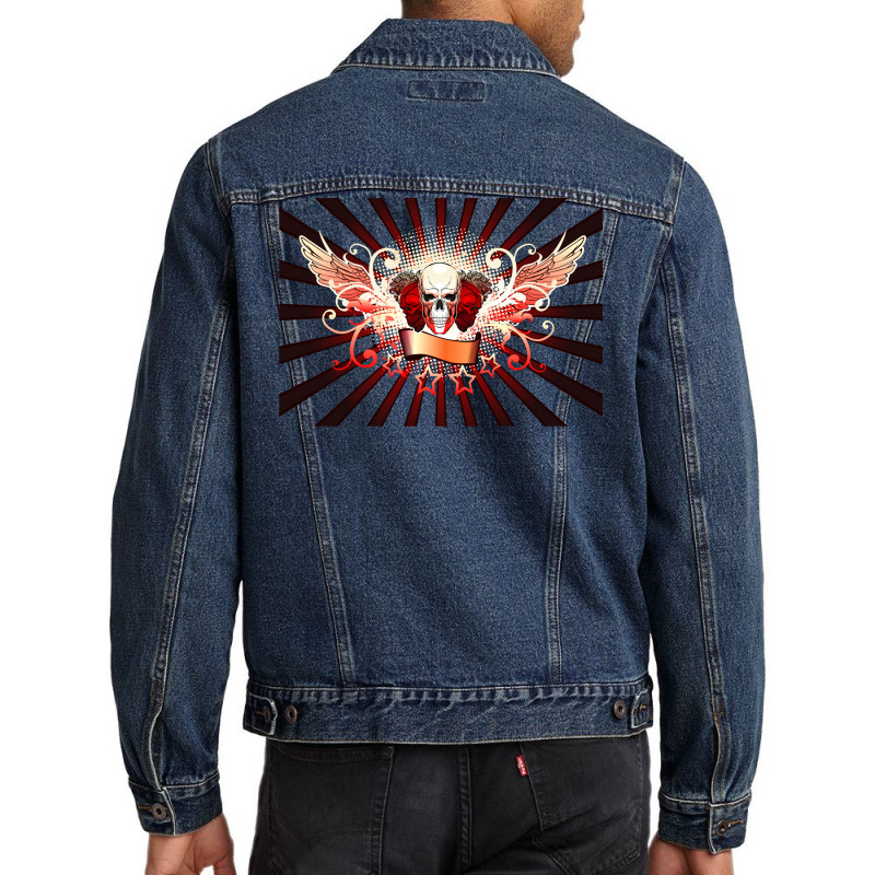 Fascinating Grunge Art Men Denim Jacket | Artistshot