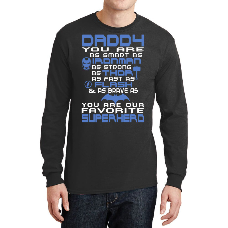 Daddy - Fathers Day - Gift For Dad _(b) Long Sleeve Shirts | Artistshot