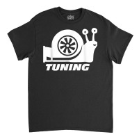 Snail Turbocharger Racer Racing Speed Car Lovers Tuning Gift T Shirt Classic T-shirt | Artistshot