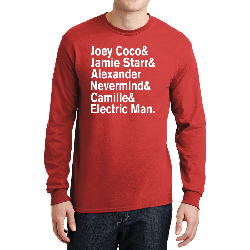 Prince Aliases Joey Coco & Jamie Starr Threads Long Sleeve Shirts | Artistshot