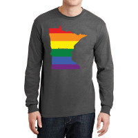 Minnesota Rainbow Flag Long Sleeve Shirts | Artistshot