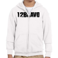 Us Army 12 Bravo Combat Engineer 12b Veteran Gift T Shirt Youth Zipper Hoodie | Artistshot