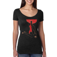 Fascinating Lady Art Women's Triblend Scoop T-shirt | Artistshot