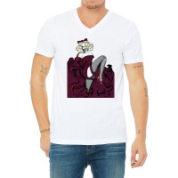 Fascinating Lady Art V-neck Tee | Artistshot