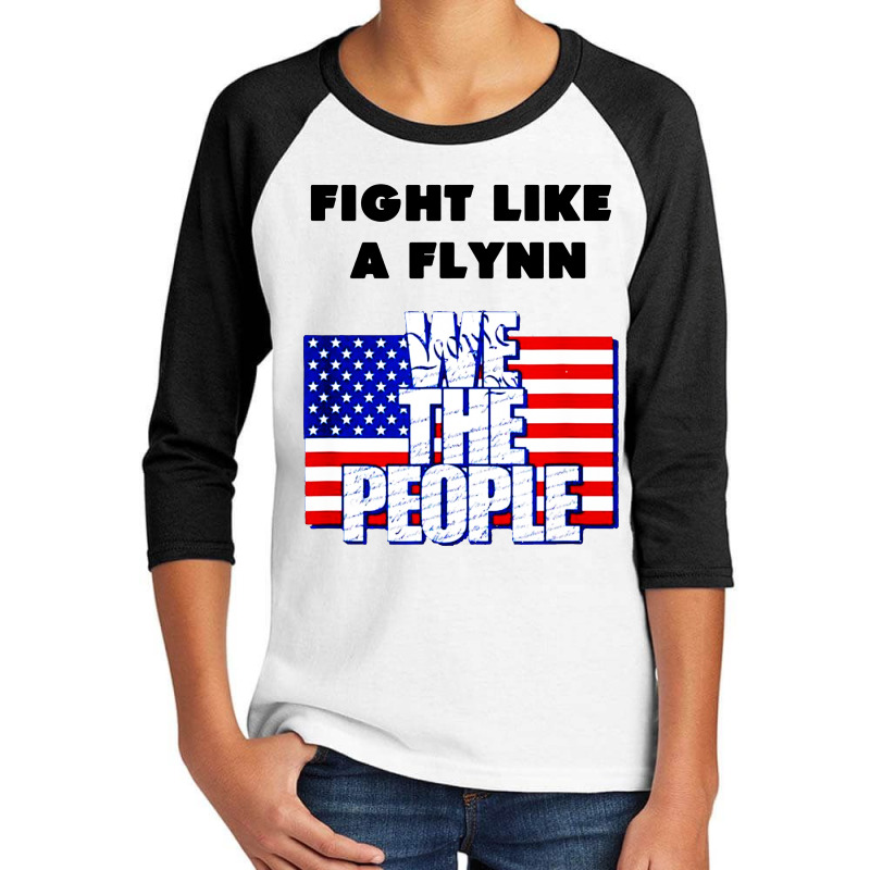 Fight Like A Flynn Youth 3/4 Sleeve by trokeryth | Artistshot