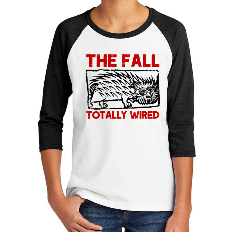 The Fall †otally Wired Fan Art  , The Fall Youth 3/4 Sleeve by wardiyatre | Artistshot