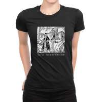 The Fall Live At The Witch Trials Fan Art Ladies Fitted T-shirt | Artistshot