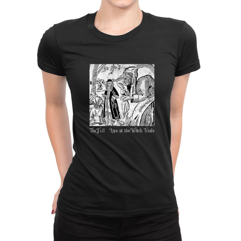 The Fall Live At The Witch Trials Fan Art Ladies Fitted T-Shirt by wardiyatre | Artistshot