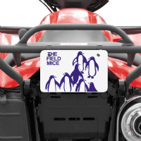 The Field Mice Atv License Plate | Artistshot