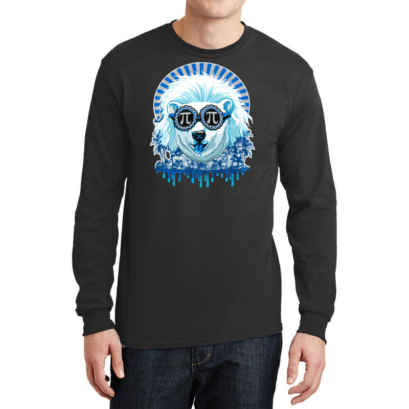 Pi Polar Bear Long Sleeve Shirts | Artistshot