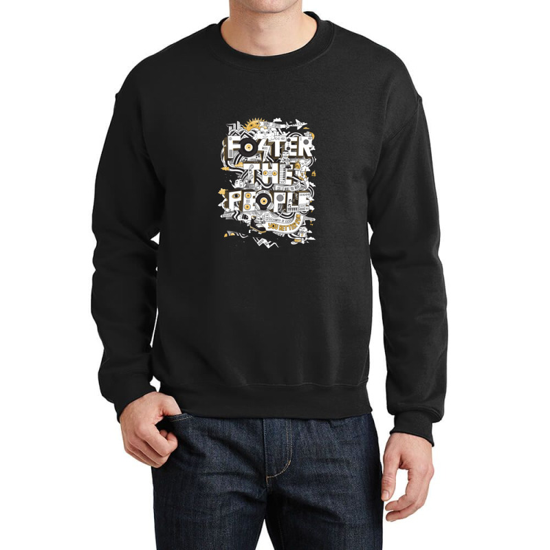 Foster The People Crewneck Sweatshirt by literworart | Artistshot