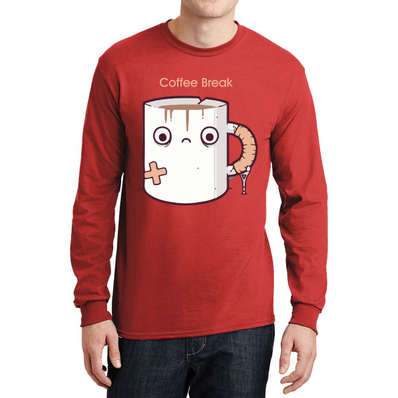 Coffee Break Long Sleeve Shirts | Artistshot