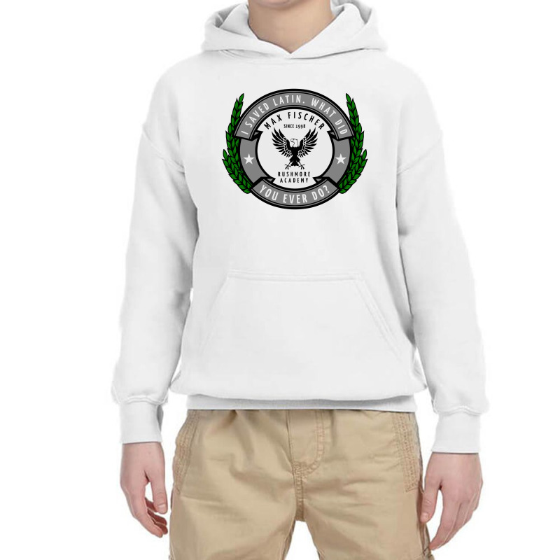 I Saved Latin   Wes Anderson Youth Hoodie | Artistshot