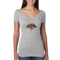 Grunge Skull Art Women's Triblend Scoop T-shirt | Artistshot