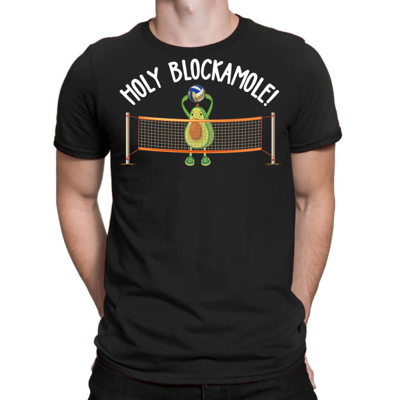 Holy Blockamole Holy Guacamole Avocado Volleyball Long Sleeve T Shirt T-shirt | Artistshot