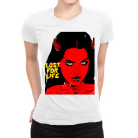 Rock N Roll Music Lana Ladies Fitted T-shirt | Artistshot