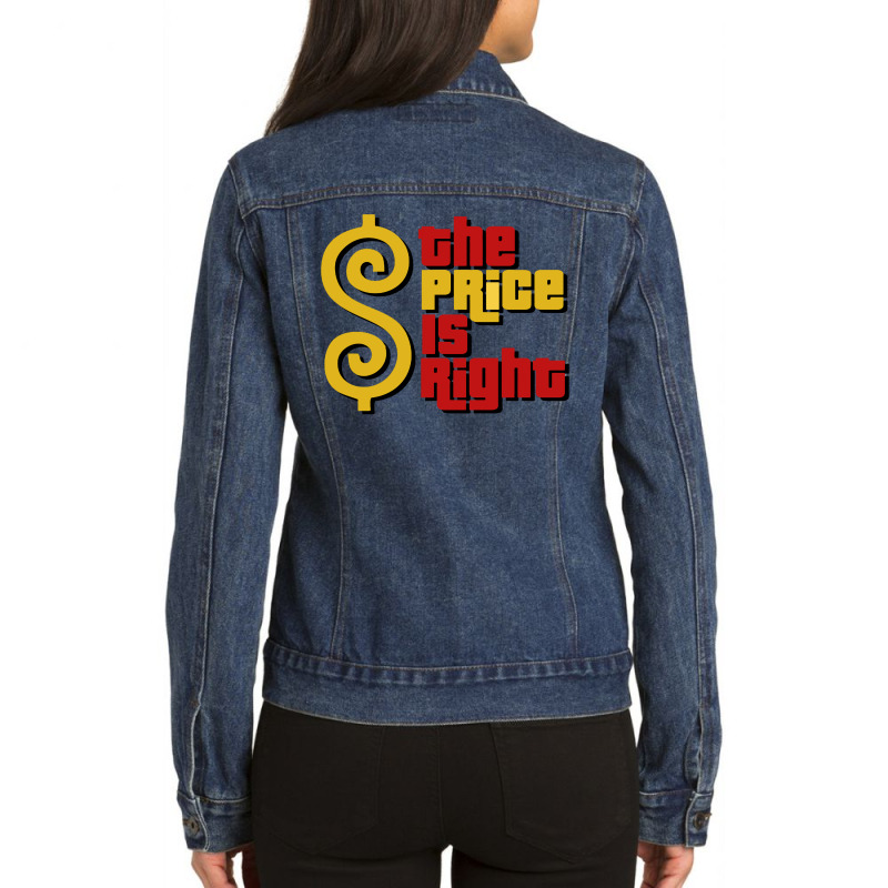 Price Is Right Game Ladies Denim Jacket by Gubraxx | Artistshot